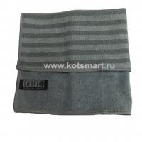 Салфетка Макси Плюс, серая, 32х31, Белый кот Смарт